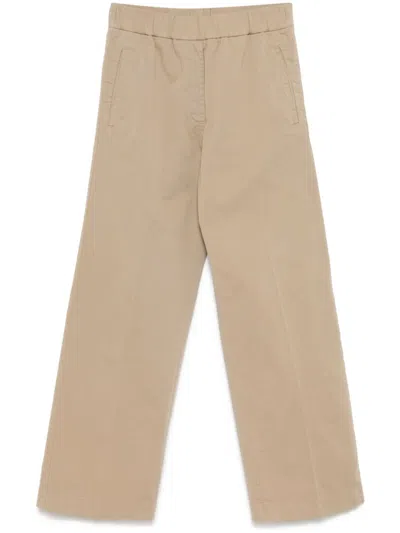 Forte Forte Straight-leg Trousers In Beige