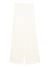 Forte Forte Slubbed Trousers In White