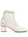 FORTE FORTE FORTE FORTE STRASS MESH ANKLE BOOTS
