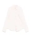 Forte Forte Stretch Cady Crepe Shirt In Neutral