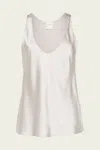 Forte Forte Lightweight Satin Tank Top