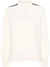 Forte Forte Stripe-detail Shirt In Neutrals