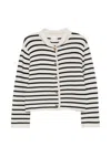 Forte Forte Striped Button-up Cardigan In Multi