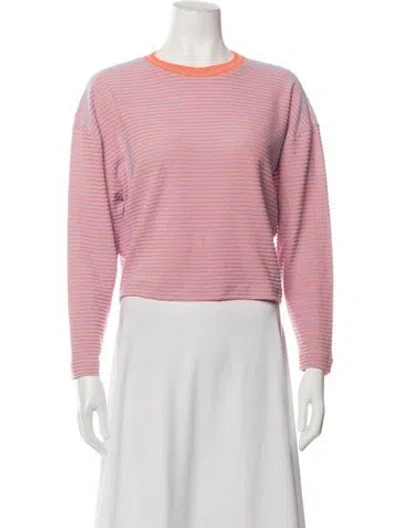 Pre-owned Forte Forte Striped Crew Neck Sweater In Multicolor