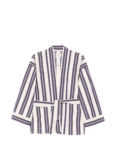 Forte Forte Long-sleeved Casual Jacket In White
