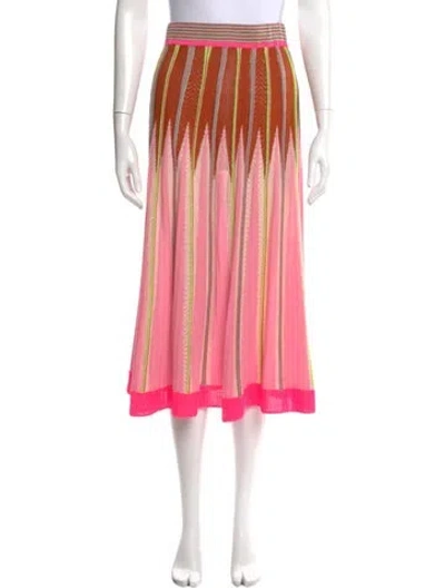 Pre-owned Forte Forte Striped Midi Length Skirt