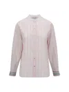 Shop Forte Forte Striped Shirt