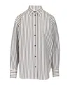Forte Forte Striped Shirt In White