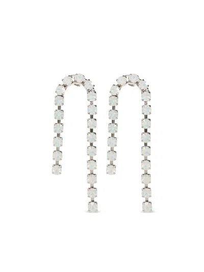 Forte Forte Strong Drop Earrings With Crystals