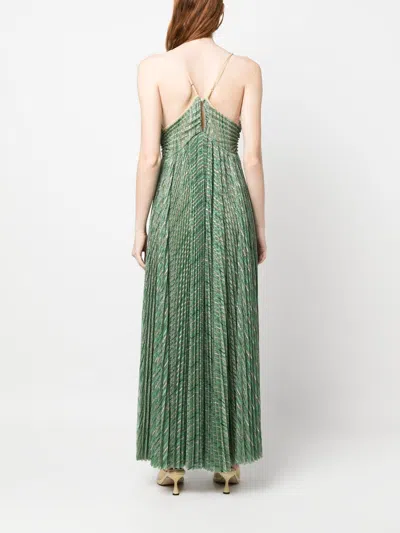 Forte Forte Strong Strong Tulleslipdress In Green