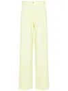 Forte Forte High-waist Straight-leg Trousers