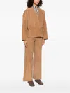 Forte Forte Suede Jacket In Brown