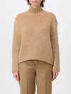 Forte Forte Open-knit Jumper In Camel