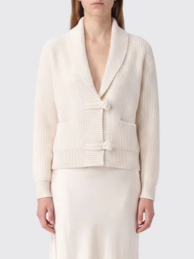 Forte Forte Sweater Woman Color Blue In White