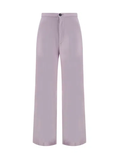 Forte Forte Trousers In Ice Mauve