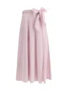Forte Forte Taffeta Wallet Skirt In Oyster