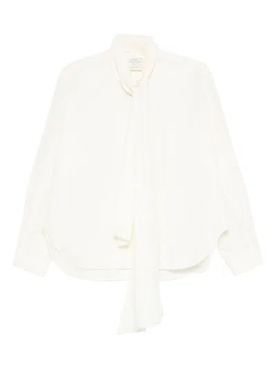 Forte Forte Taffetas Shirt In Neutral