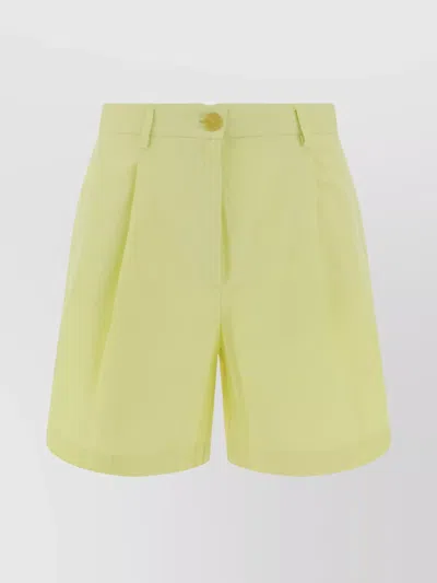 Forte Forte Shorts In Yellow