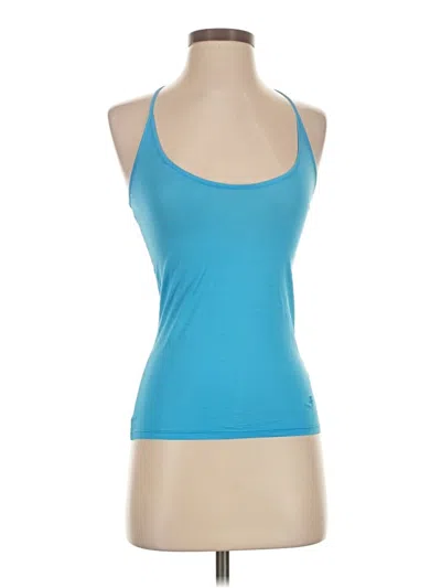Pre-owned Forte Forte Tank Top Blue Halter Neckline Tops