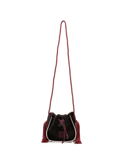 Forte Forte Tassel-detail Drawstring Shoulder Bag In Brown