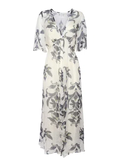 Forte Forte The Secret Lily Silk Dress In Purple