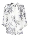 Forte Forte The Secret Lily Silk Shirt In Fuchsia