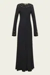Forte Forte Forte_forte "the Stars Of Bali" Embroidery Georgette Dress Clothing