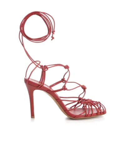 FORTE FORTE FORTE FORTE TUBULAR LACE SANDALS