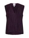 Forte Forte V-neck Blouse In Bolero