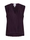 Forte Forte V-neck Blouse In Bolero