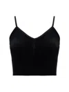 FORTE FORTE TOP VELLUTO STRETCH