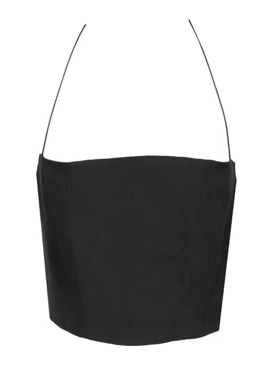 Forte Forte Top With Elastic In Black