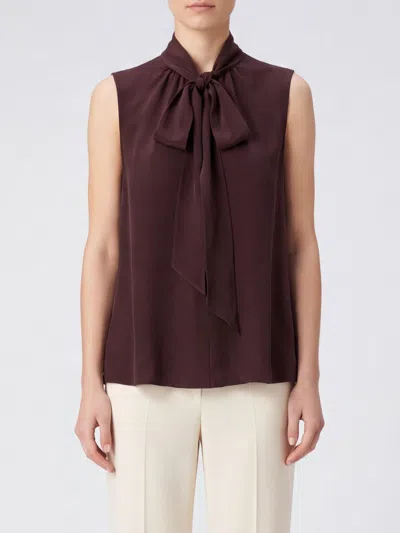 Forte Forte Top Woman Color Brown