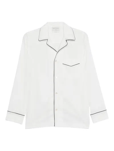 Forte Forte Trim Long-sleeve Shirt In White