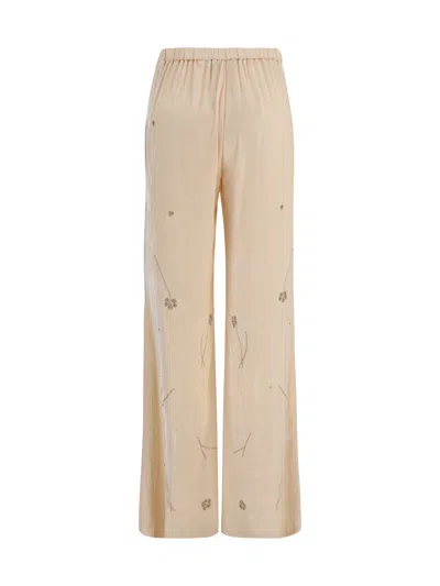 Forte Forte Trousers In Beige