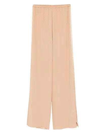 Forte Forte Trousers Beige In Pink