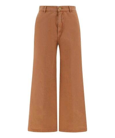 Forte Forte Trousers In Brown