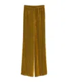 Forte Forte Trousers In Gold
