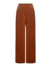 FORTE FORTE TROUSERS IN COTTON CHENILLE