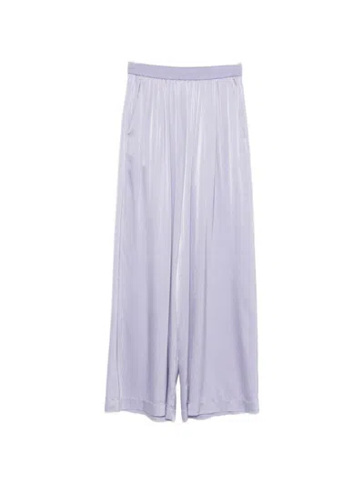 Forte Forte Trousers Lilac In Purple