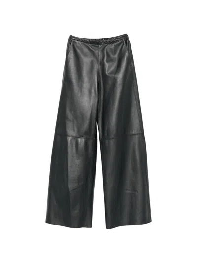 Forte Forte Trousers Petrol Blue