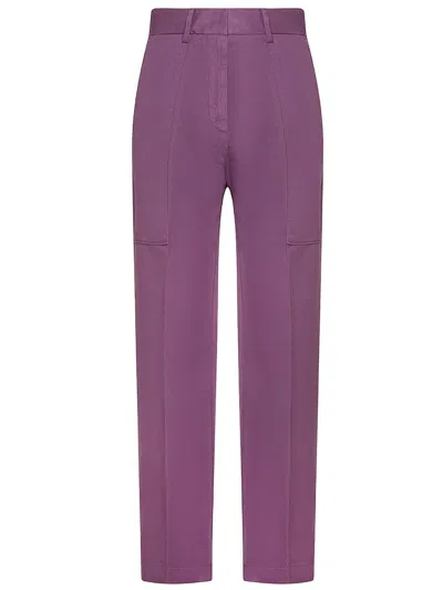 Forte Forte Trousers Purple