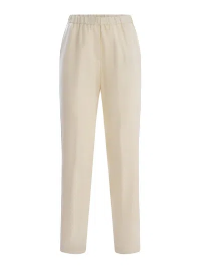 Forte Forte Trousers In Beige