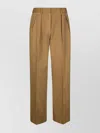 Forte Forte Trousers With Pleated Design And Pockets In Multi