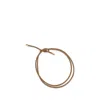 Forte Forte Tubular Belt With Metal Finials In Brown