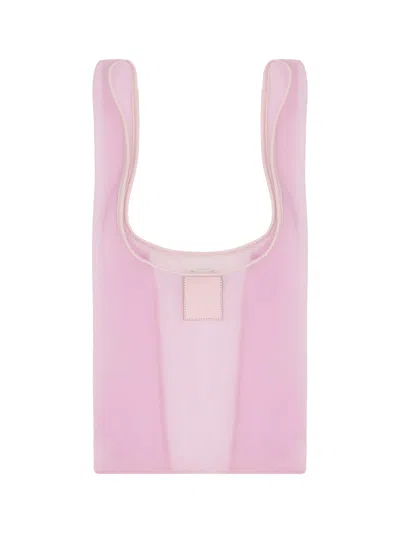 Forte Forte Tulle Tote Bag In Cipria