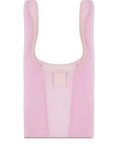 Forte Forte Sheer Tulle Tote Bag In Pink