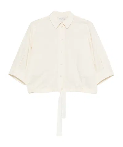 Forte Forte Turn-down Collar Shirt In White