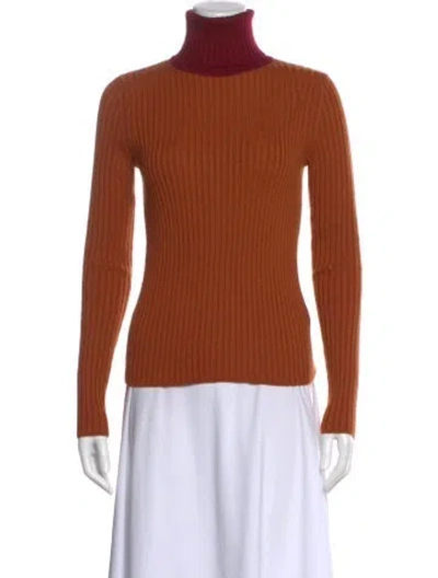 Pre-owned Forte Forte Turtleneck Sweater In Brown