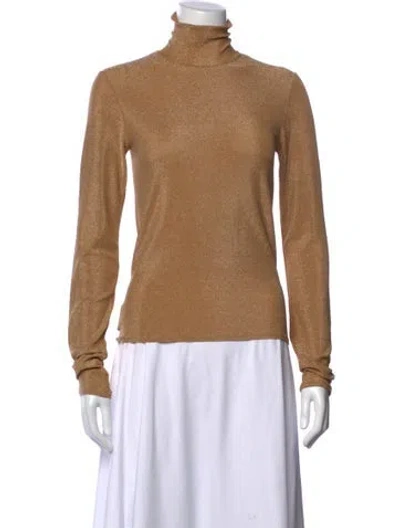 Pre-owned Forte Forte Turtleneck Sweater In Brown
